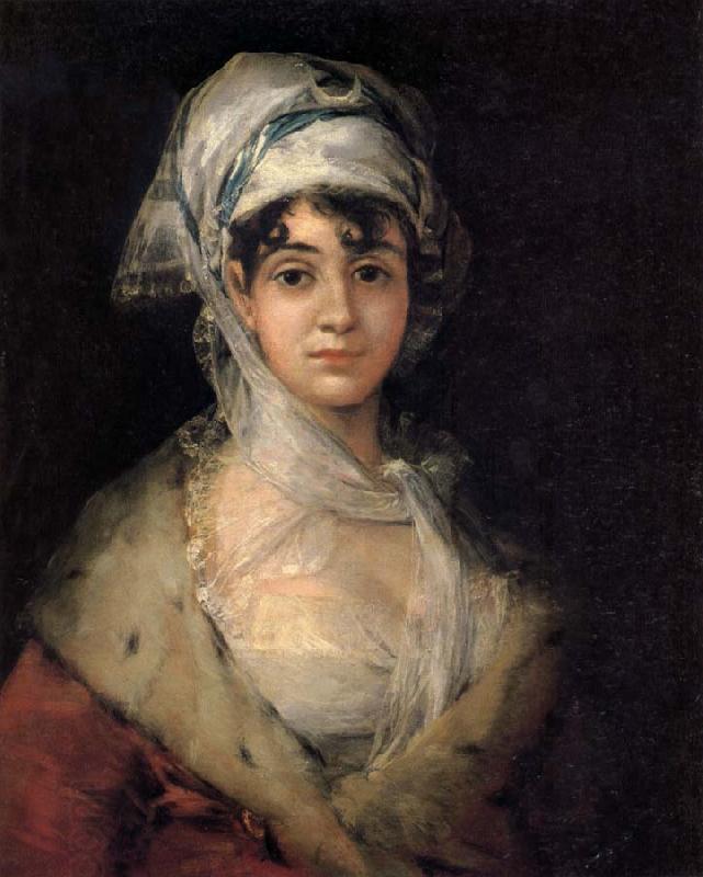 Francisco Jose de Goya Portrait of Antonia Zarate China oil painting art
